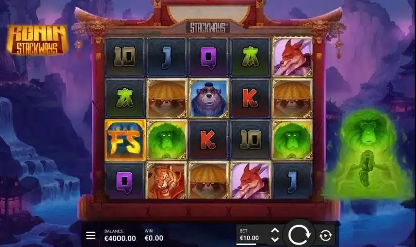 Ronin StackWays slot screenshot 1