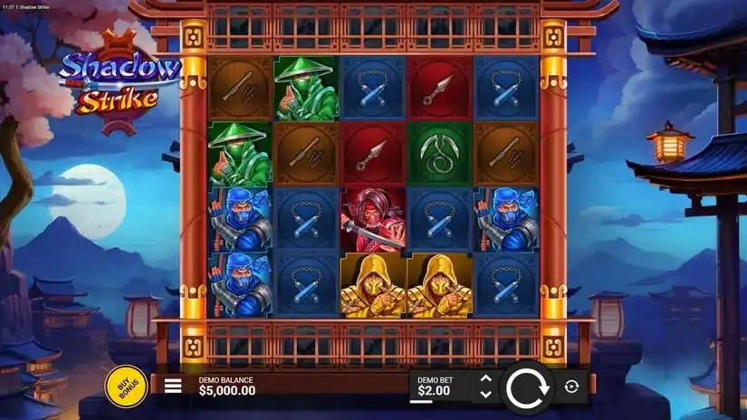 Shadow Strike slot screenshot 