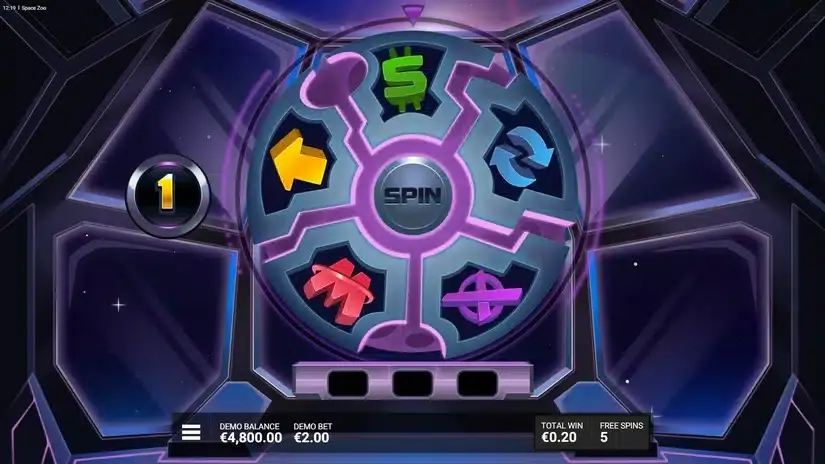 Space Zoo slot screenshot 3