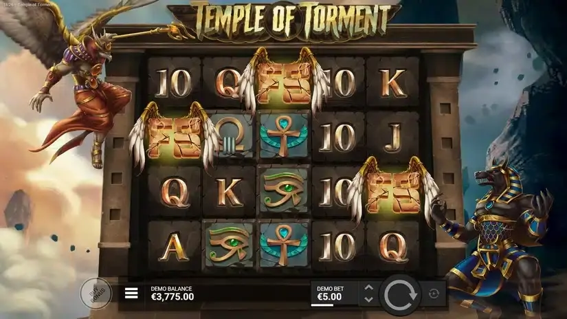 Temple of Torment slot screenshot 3