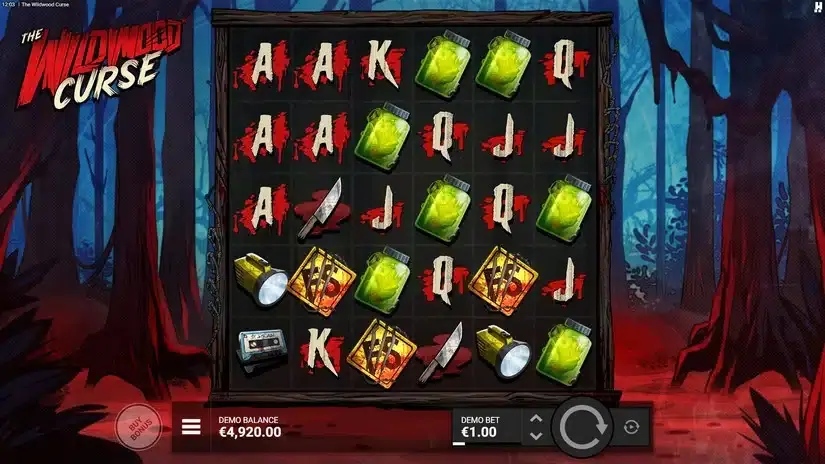 The Wildwood Curse slot screenshot 2