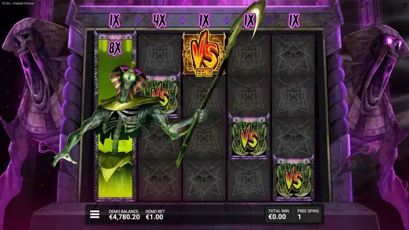 Undead Fortune slot screenshot 5