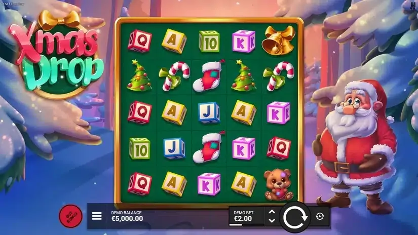 Xmas Drop slot screenshot 