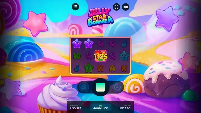 Jelly Star Bonanza slot screenshot 2