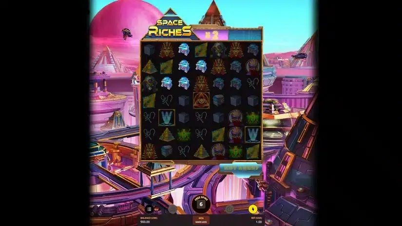 Space Riches slot screenshot 4