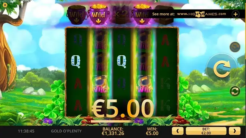 Gold O’Plenty slot screenshot 3