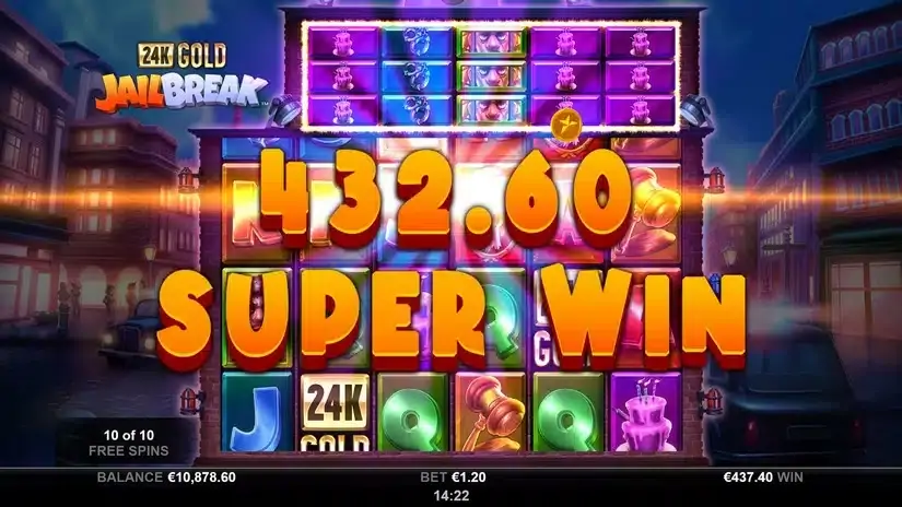 24K Gold JailBreak slot screenshot 5