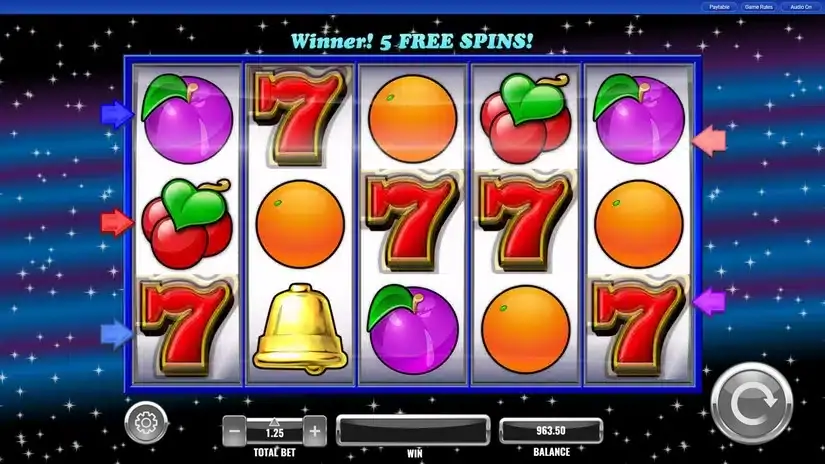 7s Wild slot screenshot 2