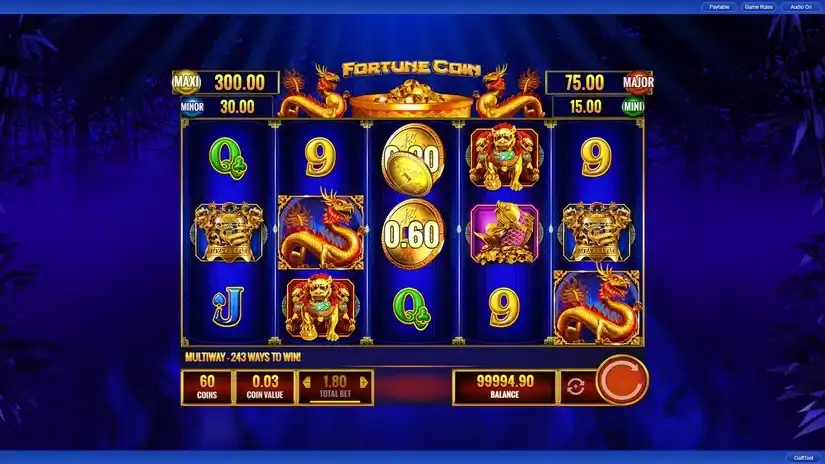 Fortune Coin slot screenshot 2