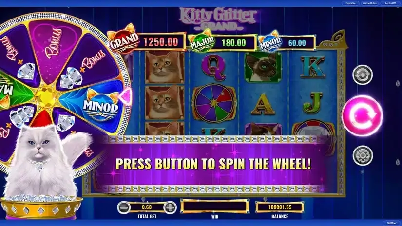 Kitty Glitter Grand slot screenshot 4