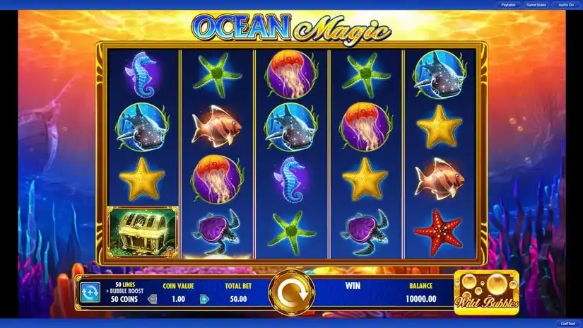 Ocean Magic slot screenshot 1