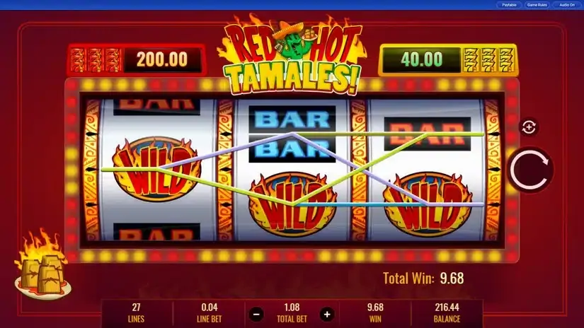 Red Hot Tamales slot screenshot 3