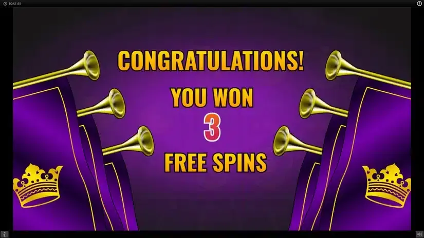 Royal Spins slot screenshot 4