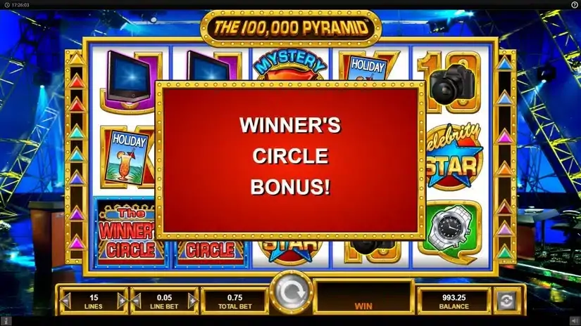 The 100,000 Pyramid slot screenshot 4