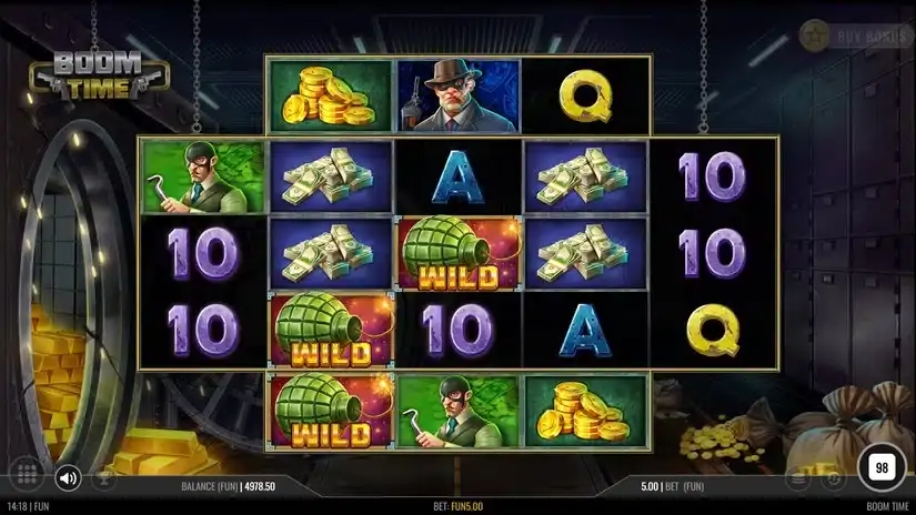 Boom Time slot screenshot 4