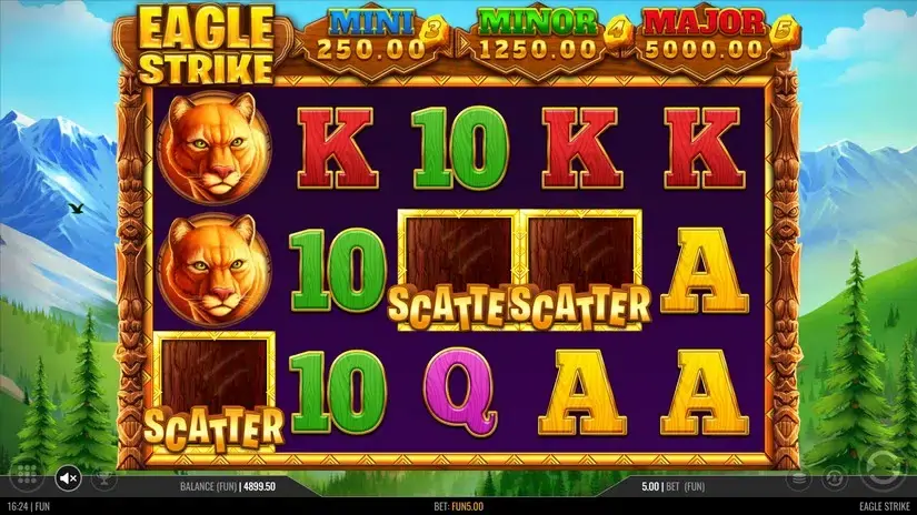 Eagle Strike Hold and Win slot screenshot 3