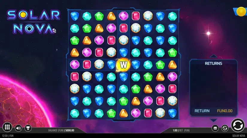 Solar Nova slot screenshot 1