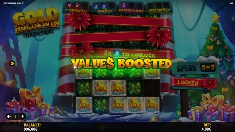 Christmas Gold Digger slot screenshot 6