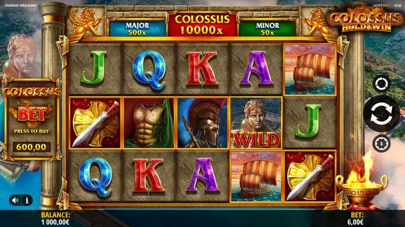 Colossus: Hold & Win slot screenshot 1