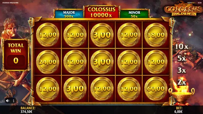 Colossus: Hold & Win slot screenshot 5