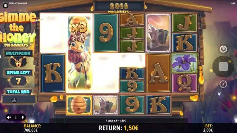 Gimme the Honey Megaways slot screenshot 4