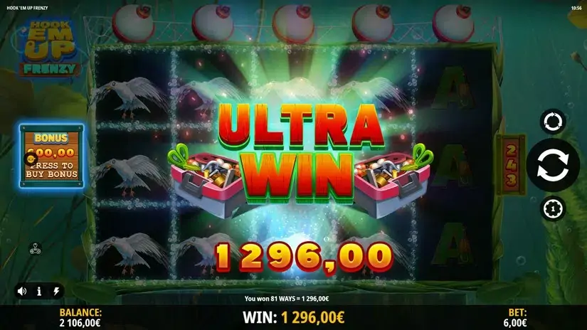 Hook’em Up Frenzy slot screenshot 8