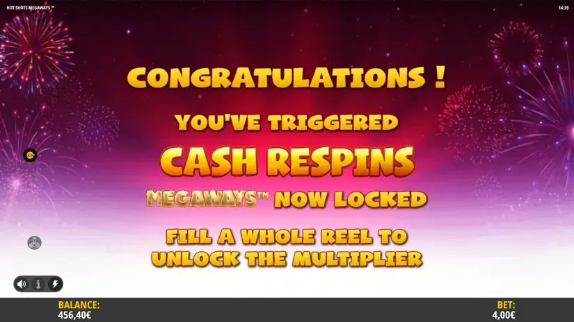 Hot Shots Megaways slot screenshot 4