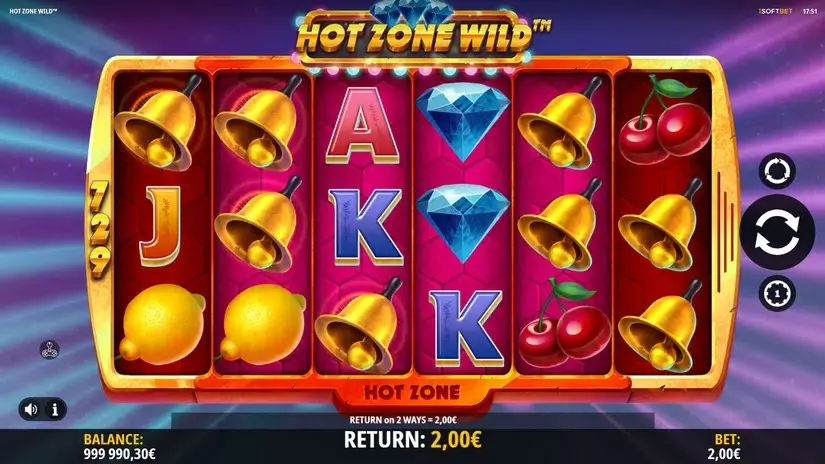 Hot Zone Wild slot screenshot 2