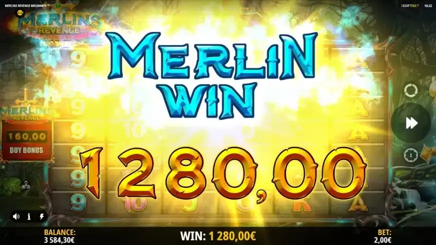 Merlin’s Revenge Megaways slot screenshot 9