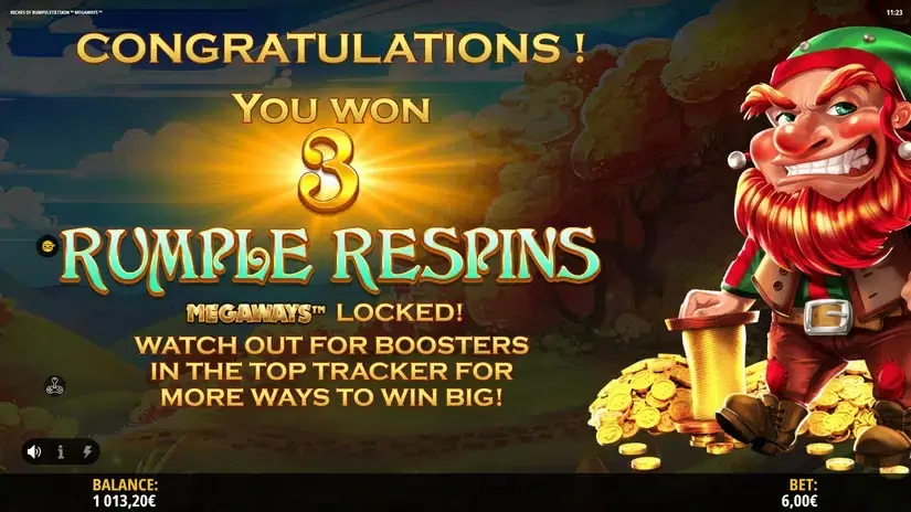 Riches of Rumpelstiltskin Megaways slot screenshot 5