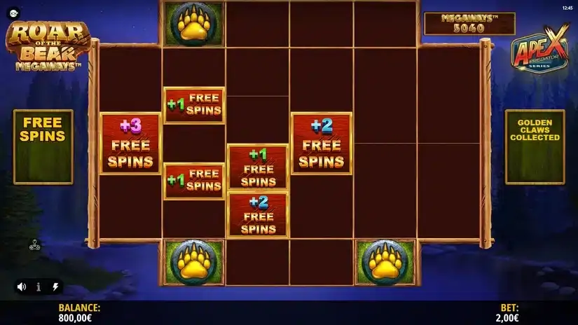 Roar of the Bear Megaways slot screenshot 3
