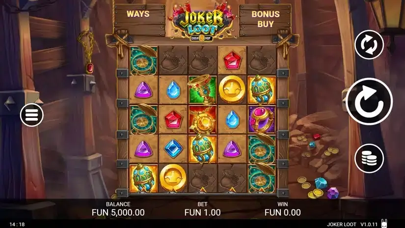 Joker Loot slot screenshot 1