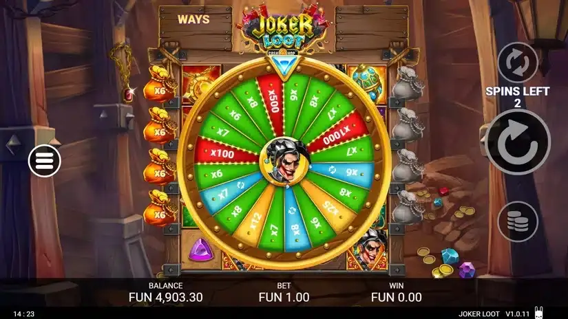 Joker Loot slot screenshot 4