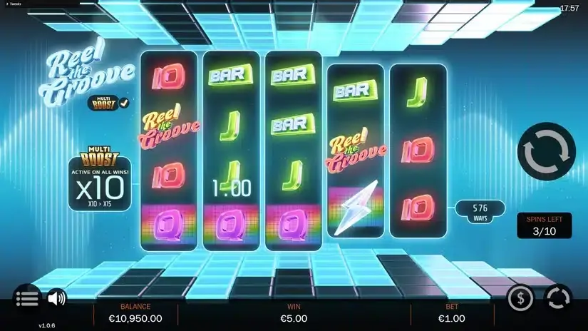 Reel the Groove slot screenshot 