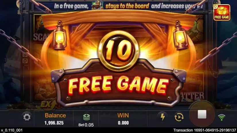 Gold Rush (Tada Gaming) slot screenshot 3
