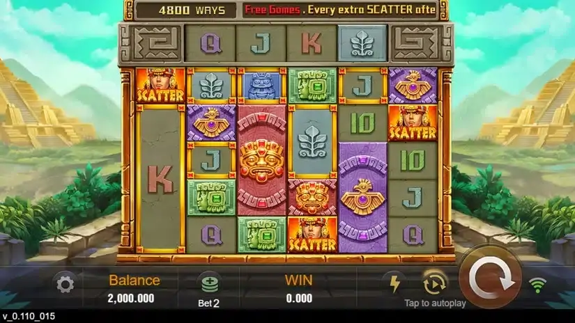 Golden Empire slot screenshot 1