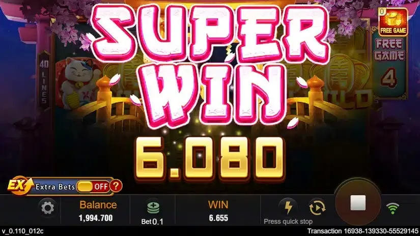 Neko Fortune slot screenshot 