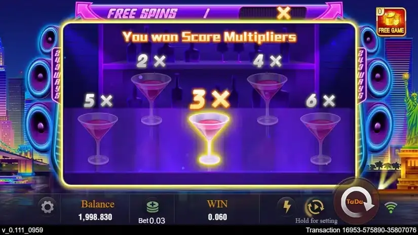 Party Night (Tada Gaming) slot screenshot 4