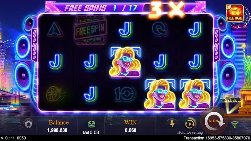 Party Night (Tada Gaming) slot screenshot 6