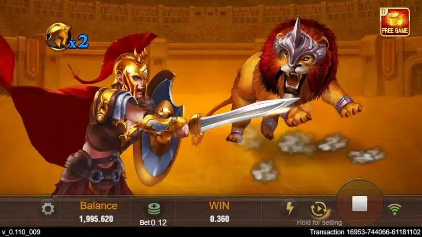 Roma X slot screenshot 4