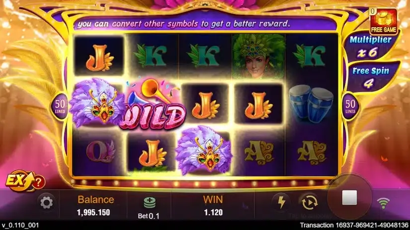 Samba slot screenshot 4