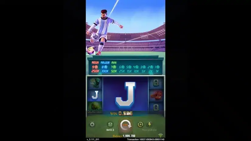 World Cup slot screenshot 2