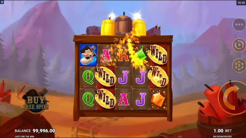 Big Boom Riches slot screenshot 3
