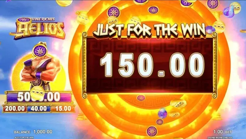 Divine Riches Helios slot screenshot 4