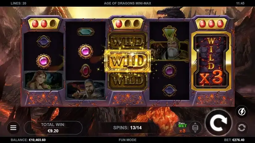 Age of Dragons Mini Max slot screenshot 5