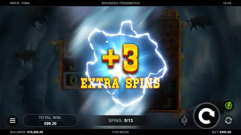Bisonado PrizeMatch slot screenshot 4