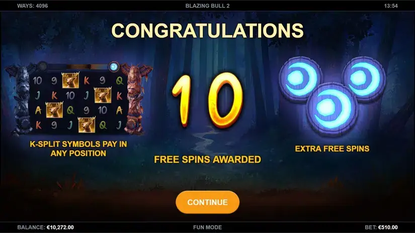 Blazing Bull 2 slot screenshot 4