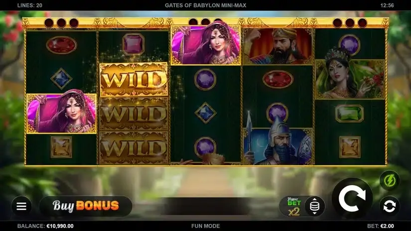 Gates of Babylon Mini-Max slot screenshot 2