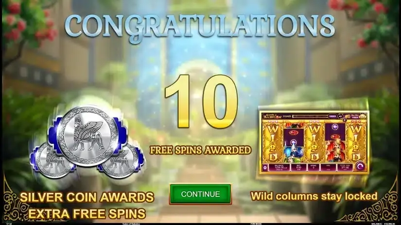 Gates of Babylon slot screenshot 3