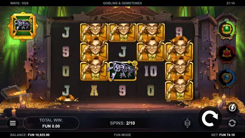 Goblins & Gemstones slot screenshot 3